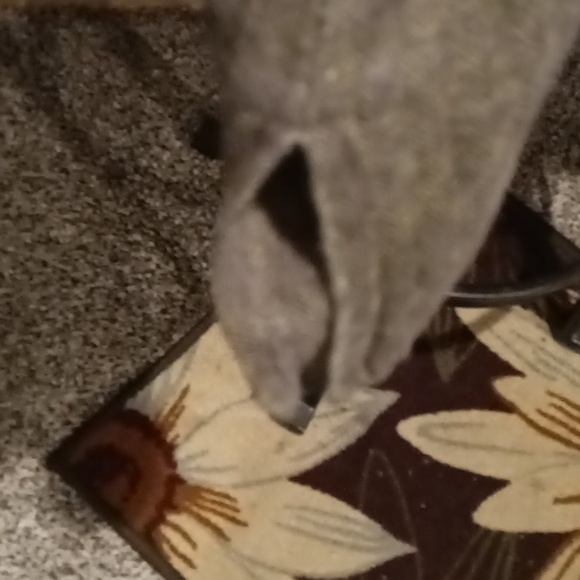 FINAL PRICE FLAX 100% linen l/s v-neck buttoned down blouse w side slits M - Picture 7 of 16